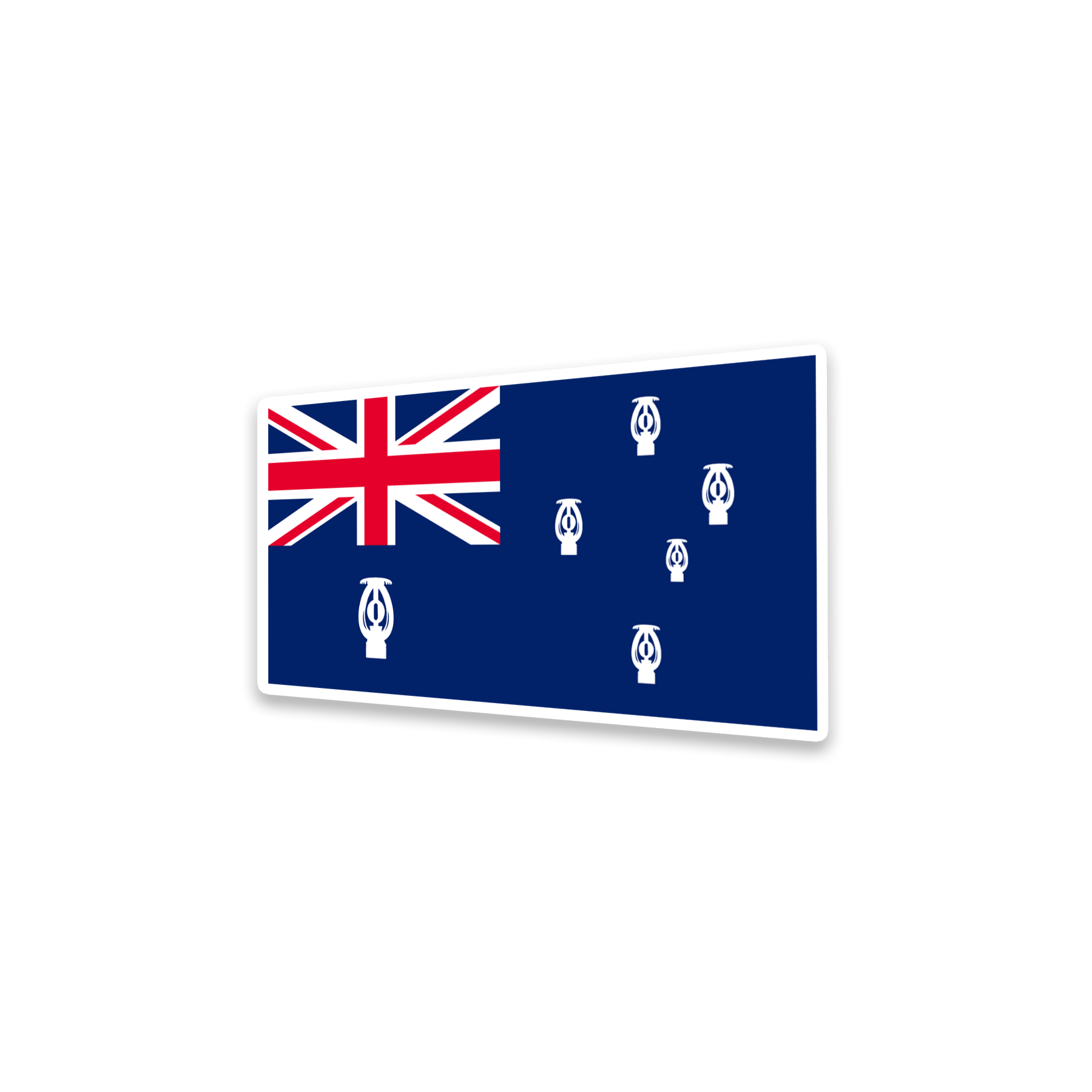 Australian Sprinkler Flag Sticker