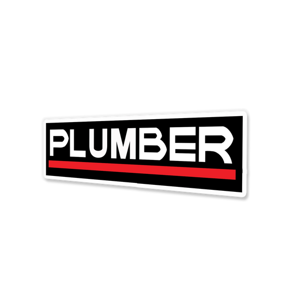 Plumber Sticker