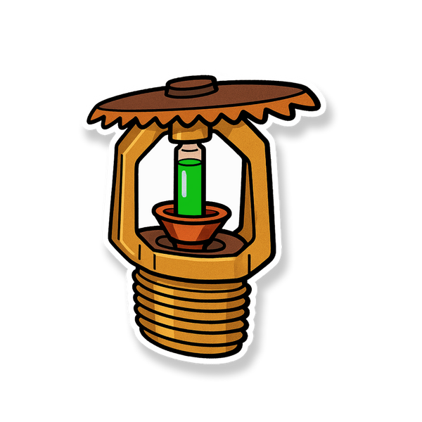 Sprinkler Head Sticker