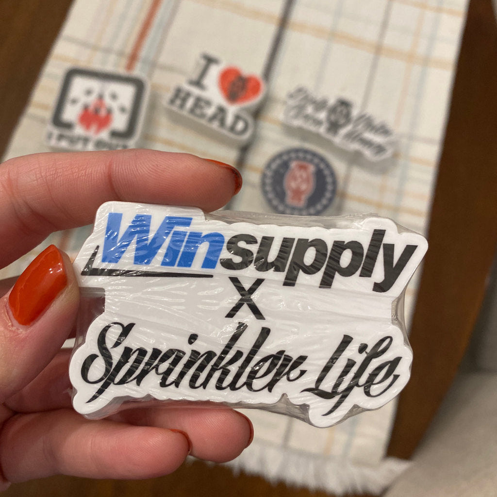 Spinkler Line Sticker Custom Sticker Design – Sprinkler Life
