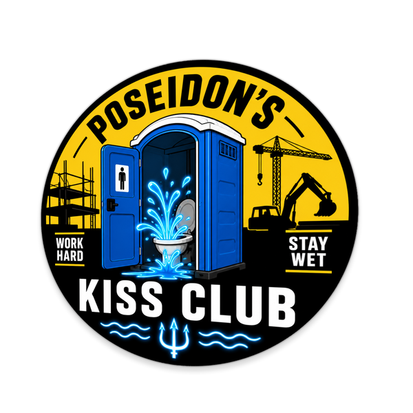 Poseidon's Kiss Sticker