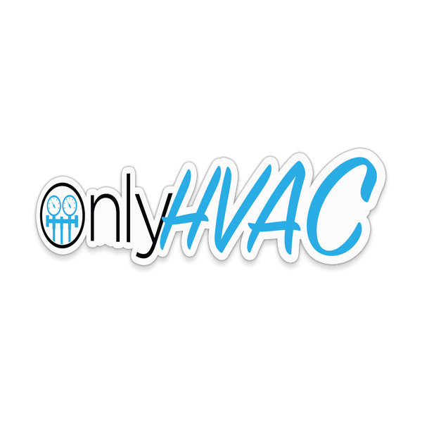 Only HVAC Sticker