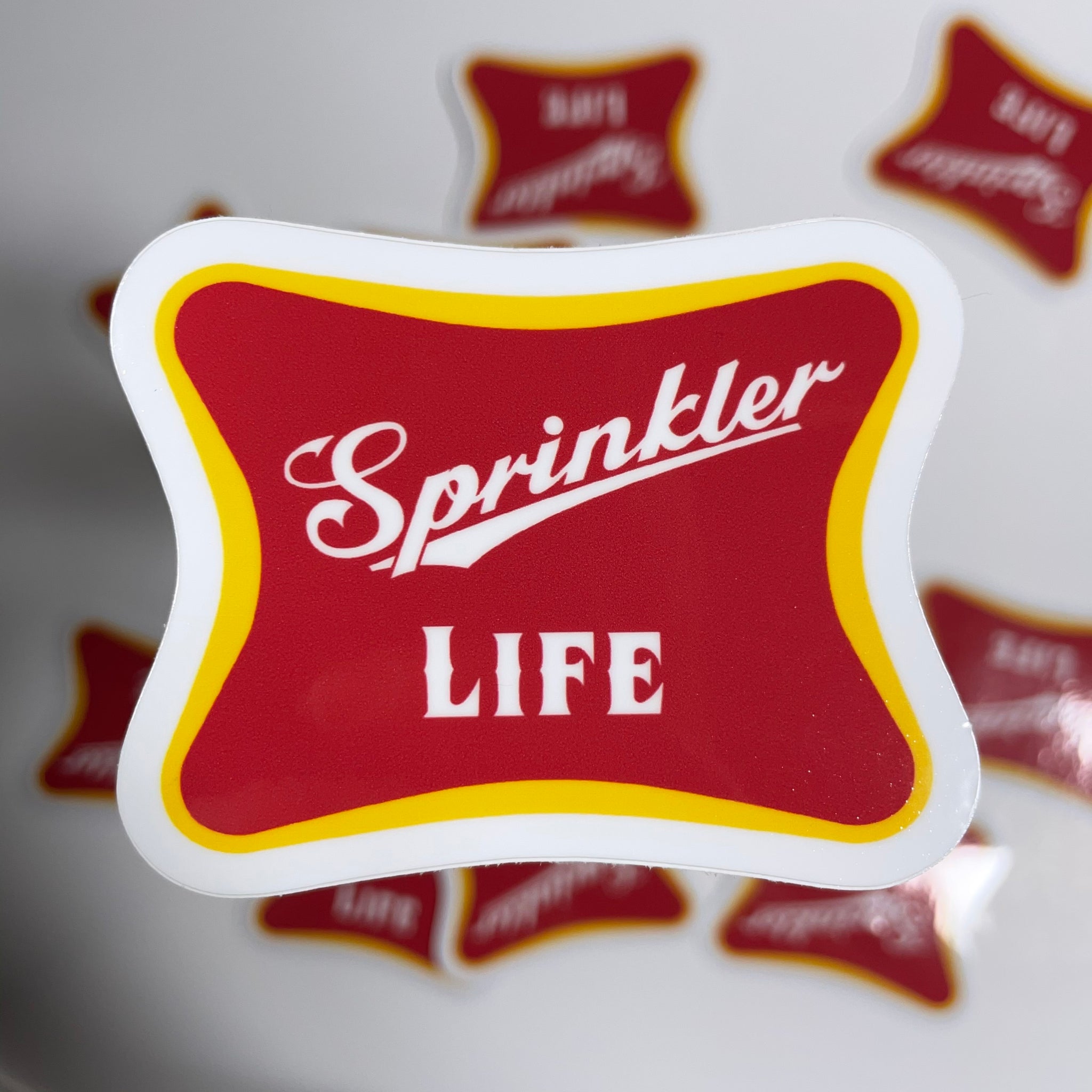 Sprinkler High Life Sticker