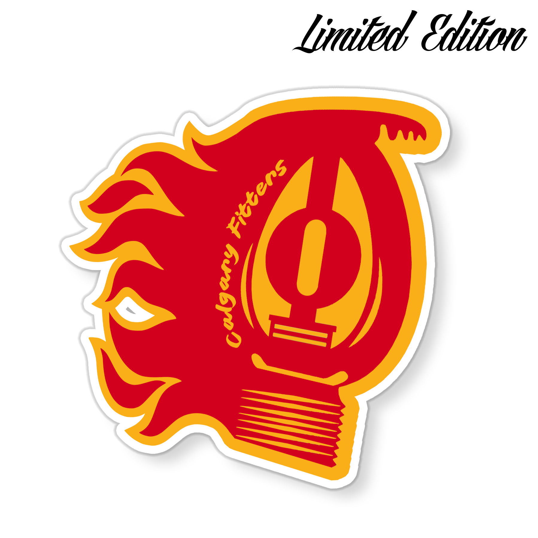 Flames Sticker