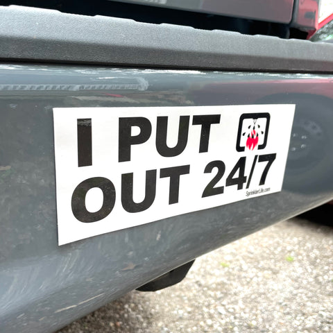 I Put Out 24/7 Bumper Sticker