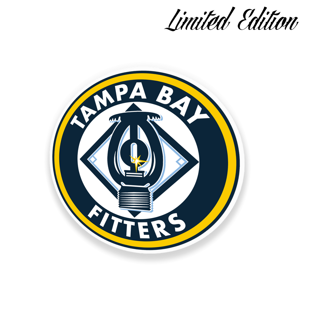 Tb Rays Window Sticker Tampa Bay Rays MLB Sticker – Sprinkler Life